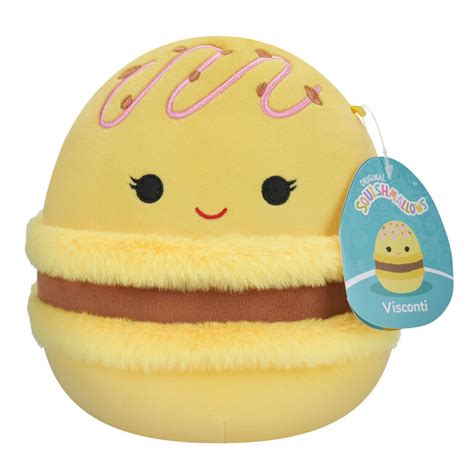 Squishmallows 75 Visconti Lemon And Chocolate Macaron Toys R Us