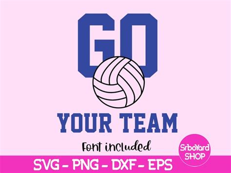 Volleyball Team Svg Volleyball Svg Volleyball Shirt Svg - Etsy