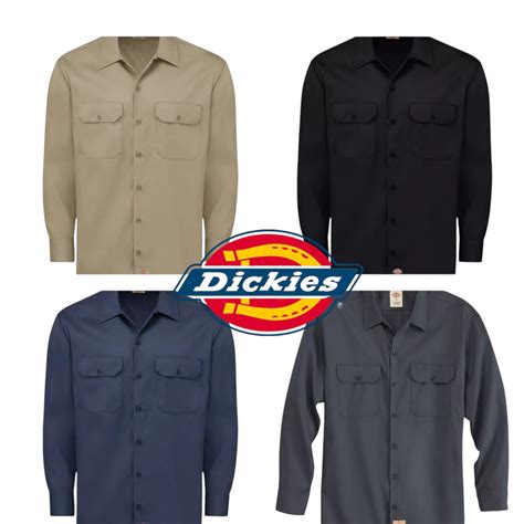 dickies long sleeve work shirt 5