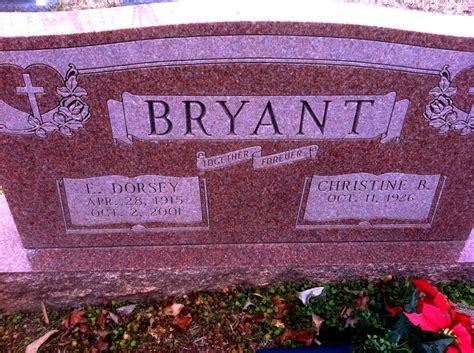 Edward Dorsey Bryant 1915 2001 Find a Grave äreminne