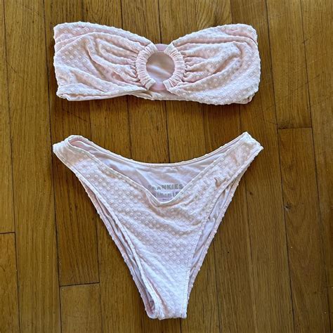 Light Pink Size Small Frankies Bikini Terry Cloth Depop