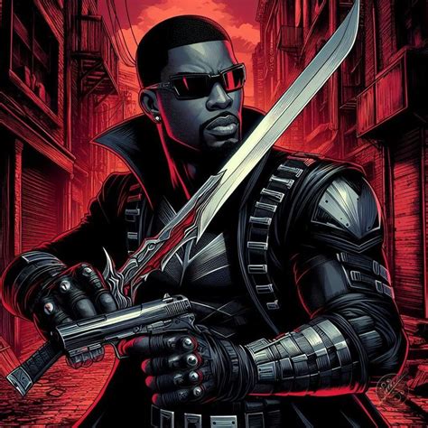 avengers blade  vampire hunter vampire hunter blade marvel