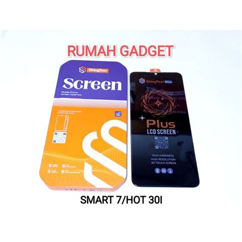 Jual LCD INFINIX SMART 7 HOT 30I X6515 X669 SHINE STAR FULLSET TOUCHSCREEN Shopee Indonesia