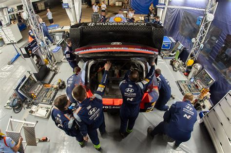 Wrc R Hyundai Motorsports Thierry Neuville Finished Second In