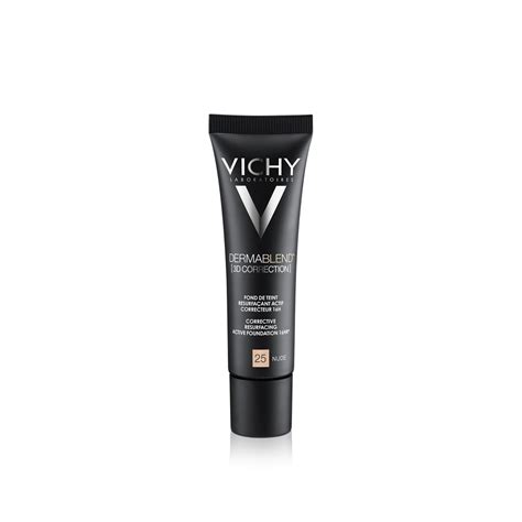 Vichy Dermablend 3D Correction Foundation SPF19 25 Nude 30ml 1 01fl Oz