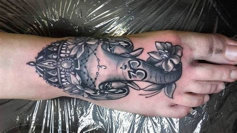 Ginger Pepper Tattoo Tattoo Ganesh Pied Tattoo Work Elephant