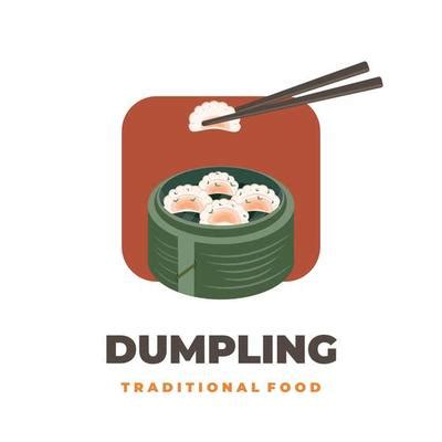 Dumpling Logo Vector Art, Icons, and Graphics for Free Download