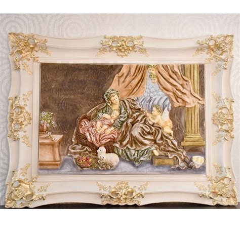 Объёмная настенная картина классика IDILIA - "MONARCH"