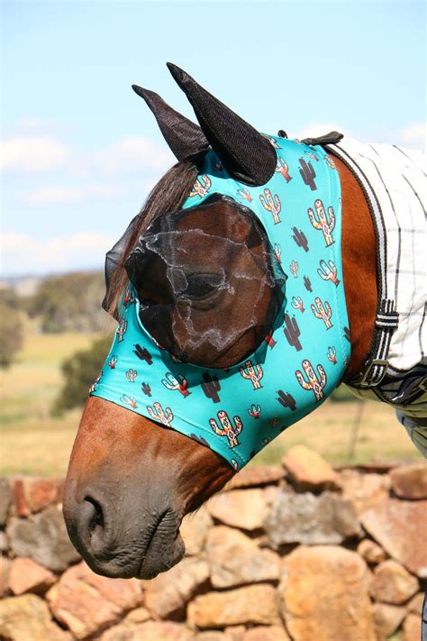 Newmarkets Stretch Bug Eye Fly Mask With Ears Newmarket Saddlery