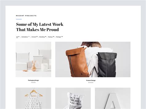 Freelancer Landing Page Minimal Design Figma Freebie