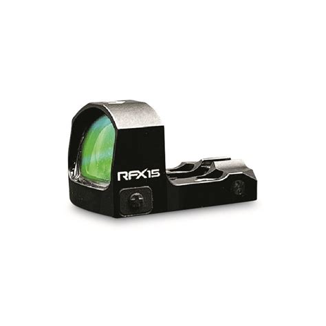 viridian rfx green dot reflex sight  moa green dot reticle
