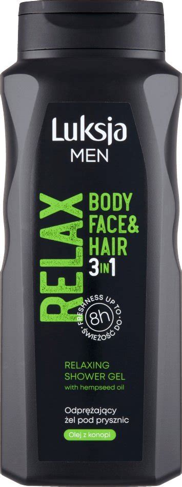 Luksja Luksja Men Relax Odprężający żel pod prysznic 3w1 500 ml ...