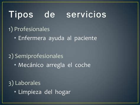 Apuntes Del Profesor Unidad Bienes Y Servicios Ppt