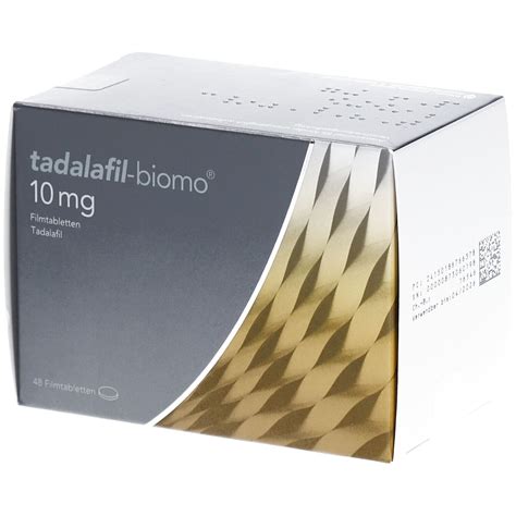 Tadalafil Biomo 10 Mg Filmtabletten 48 St Mit Dem E Rezept Kaufen