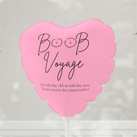 Boob Balloons Etsy