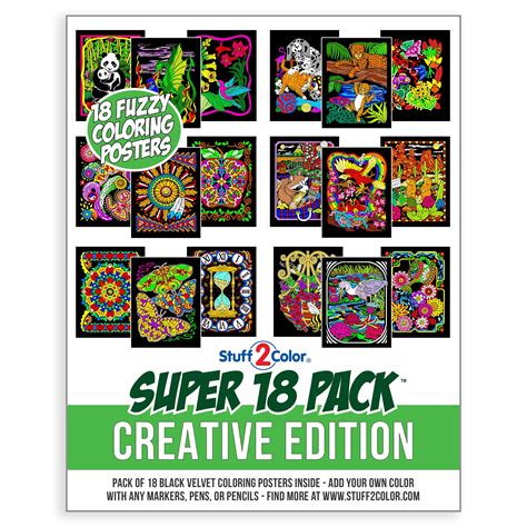Stuff2Color Art Posters in Posters - Walmart.com