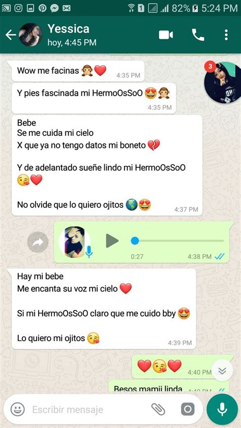 Pin de estefi Moli en chat hot Sueña lindo Yessica Cuidame