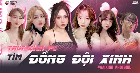 Lộ danh tính dàn hot girl ở Truy Kích PC độc toàn thân trình bắn súng