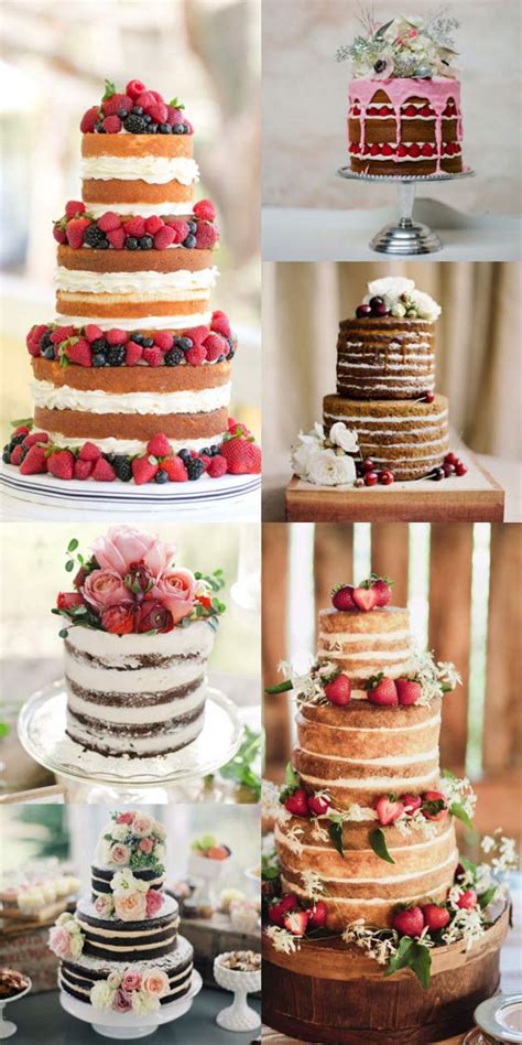Naked Cakes La Nueva Tendencia En Tartas De Boda