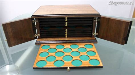 Мюнцкабинет для хранения монет в банковской ячейке - YouTube