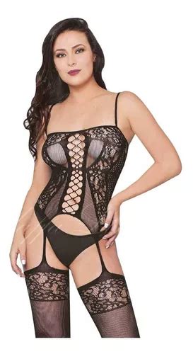 Lingerie Sexy Macac O Arrast O Cinta Liga Sensual Detalhada