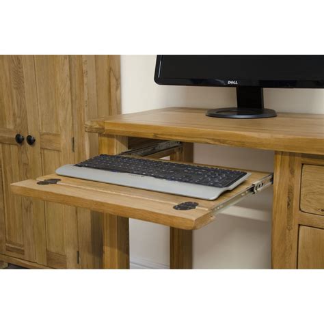 Rustic Solid Oak Furniture Small Computer Desk- Sale