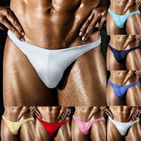 Sexy Mens Swimwear Briefs Summer Bikini Shorts Underwear Beach Swimming Trunks Ebay