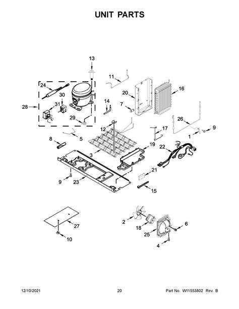 Whirlpool Wrs Cihz Replacement Parts Oem