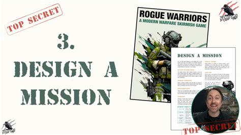 Design A Mission Rogue Warriors Skirmish Game Tabletop Skirmish Games