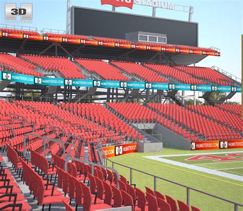 Levis Stadium 3d Model Architecture On Hum3d