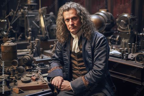 Sir Isaac Newton, the eminent English mathematician, physicist, and ...