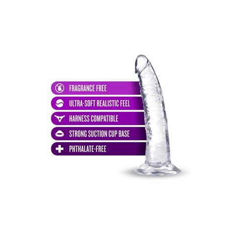 Κυρτό Ομοίωμα Πέους B Yours Plus Lust N Thrust Dildo Clear