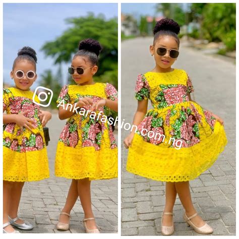 Latest Ankara Styles For Girls See 100 Beautiful Styles For Your Angels