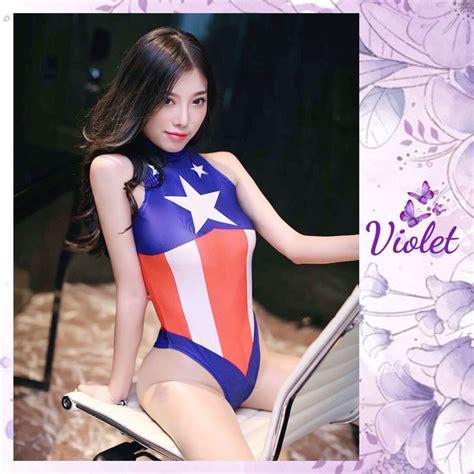 Jual Violet Lingerie Kostum Cosplay Superhero Baju Renang Sexy Shopee Indonesia