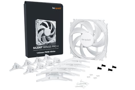 SILENT WINGS PRO 4 | 140mm PWM White silent high-end Fans from be quiet!