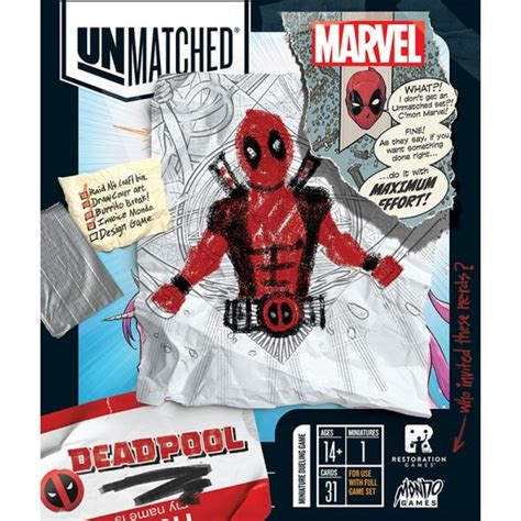 Unmatched: Marvel – Deadpool (EN) [Erweiterung]