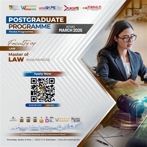 UKMSHAPE | #🎓Transform Your Legal Career: UKM Master of Laws | March
