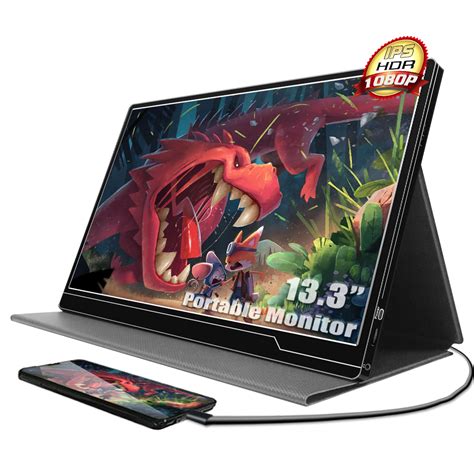 Factory Direct Sale 13 inch 1080p type-c full hdmi interface attached ...