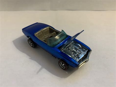 Mattel Hot Wheels Redline Custom Firebird In Blue Etsy