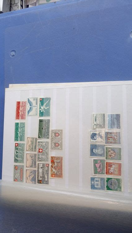 Lot Schweizer Briefmarken Ohne Stempel Alt Und Pro Patria Kaufen Auf