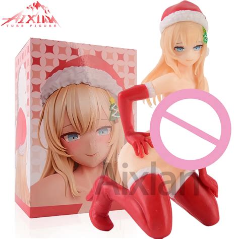 12CM NSFW Insight Nikukan Girl Christmas Present Watashi Carol Sexy Nude Girl 1 7 PVC Action