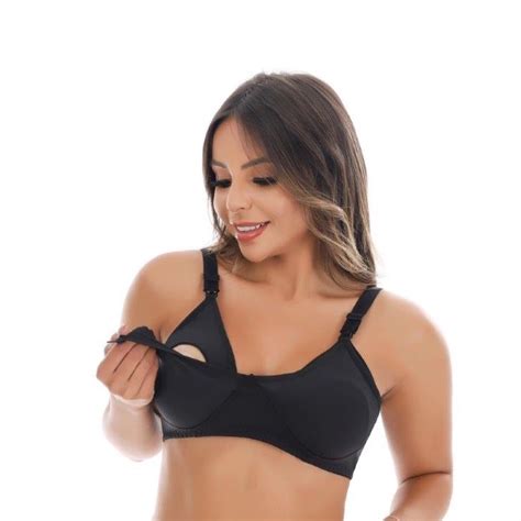 Kit 3 Sutiã Reforçado Lingerie Gestante Soutien Amamentação Pós Parto Shopee Brasil
