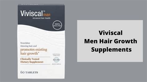 Viviscal Men Hair Growth Supplements Review By Get Good Head