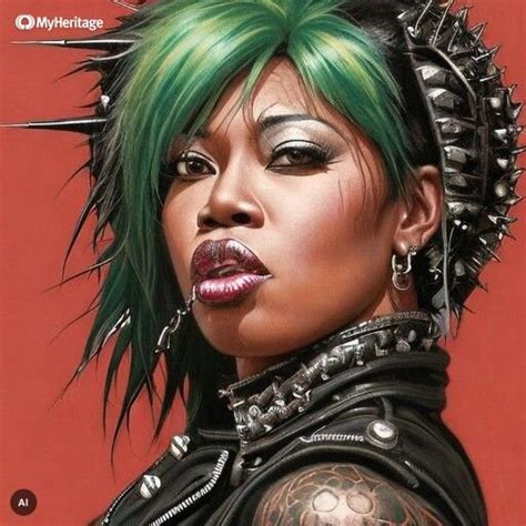 Delotta Brown Delotta Brown Punk Rocker 2 Porn Pic