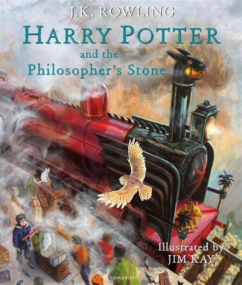 Harry Potter and the Philosopher's Stone Illustrated Edition.