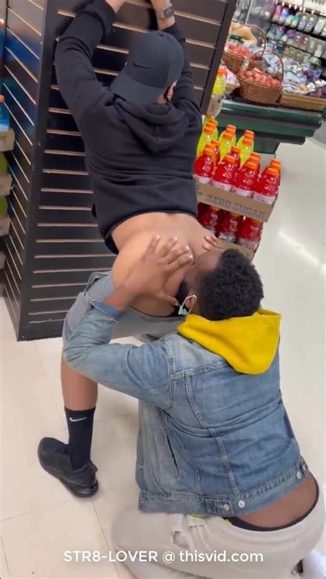Public Sex Black Guy Gives His White Friend ThisVid