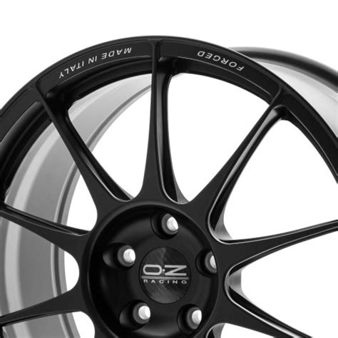 OZ RACING SUPERFORGIATA Matt Black Velonity