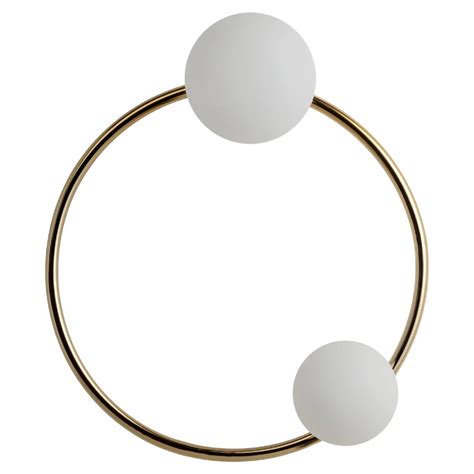 Houseof Brass Bar Opal Ball Wall Light For Sale At 1stdibs