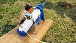 Как из ПВХ трубы сделать пистолет для герметика под шуруповерт своими ...