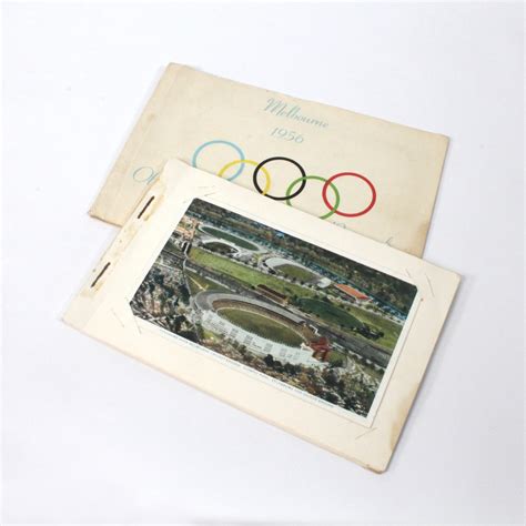 Olympic Games Melbourne 1956 Souvenir Booklet - Camberwell Antique Centre